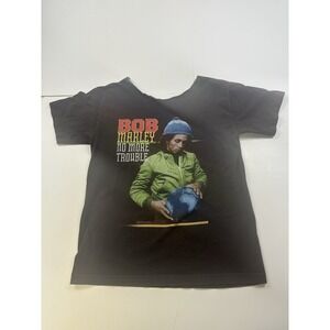 Vintage 2003 Bob Marley Zion Rootswear Shirt Size Small Reggae Rasta Music